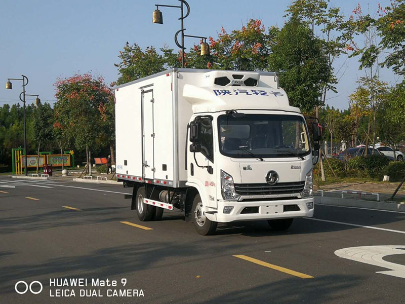 陕汽德龙国六130马力冷藏车